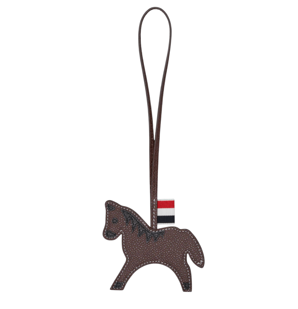 Lunar New Year Pebble Grain Horse Charm 