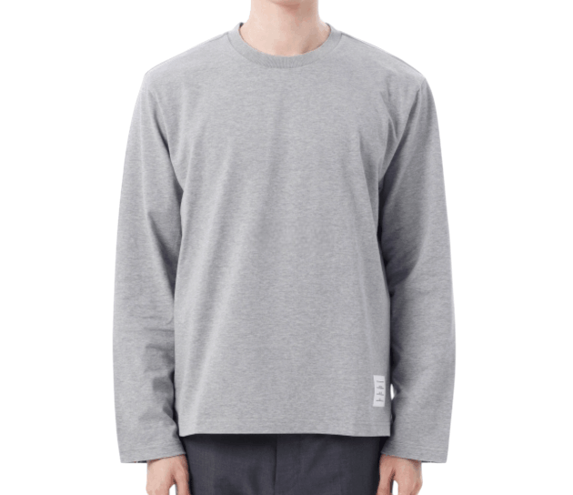 Oversized Long Sleeve Jersey Tee 