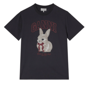 GREY BUNNY T-SHIRT 