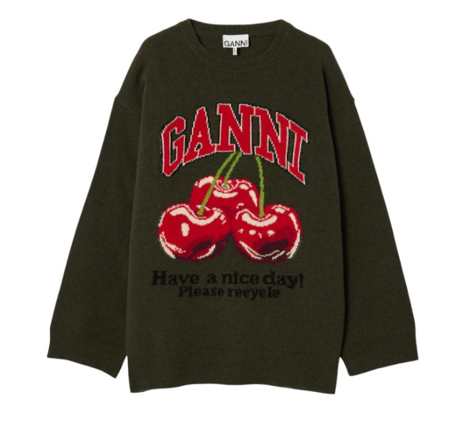 OVERSIZED GRAPHIC JUMPER 