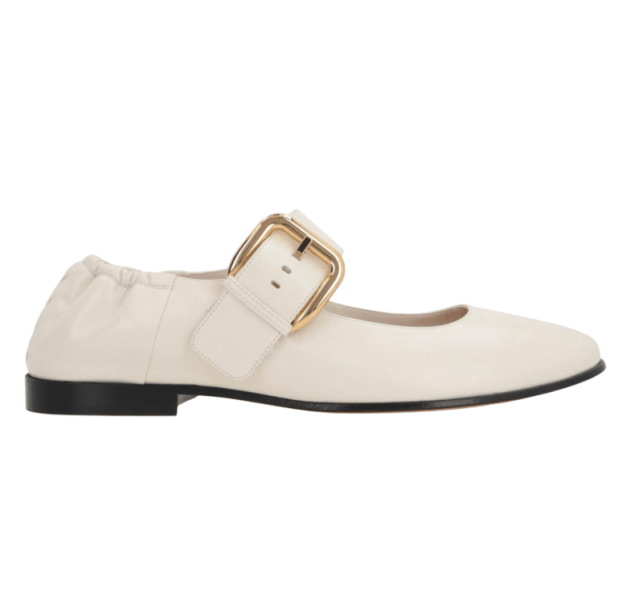 Cream Ballet flats `Astaire` 