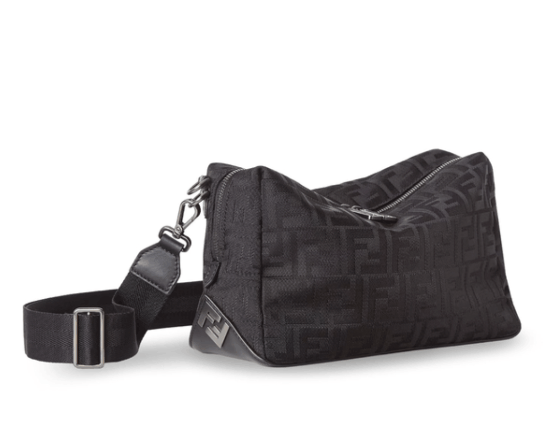 Squared FF Fendi Lui Medium Fabric Black 