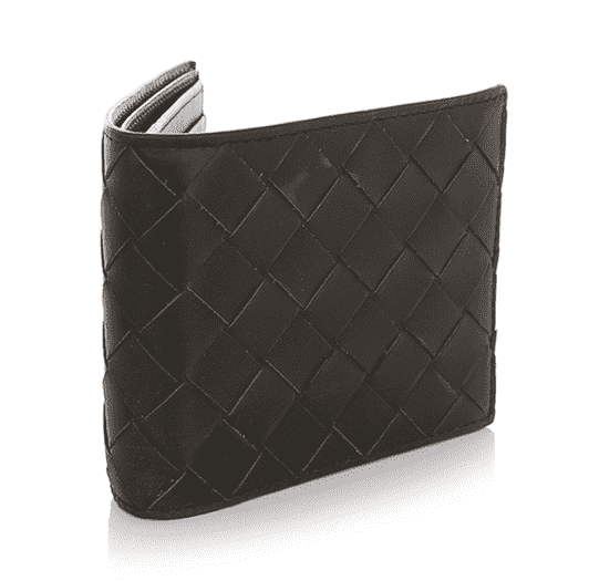 Bottega Veneta Intrecciato Bi-Fold Wallet Fondant