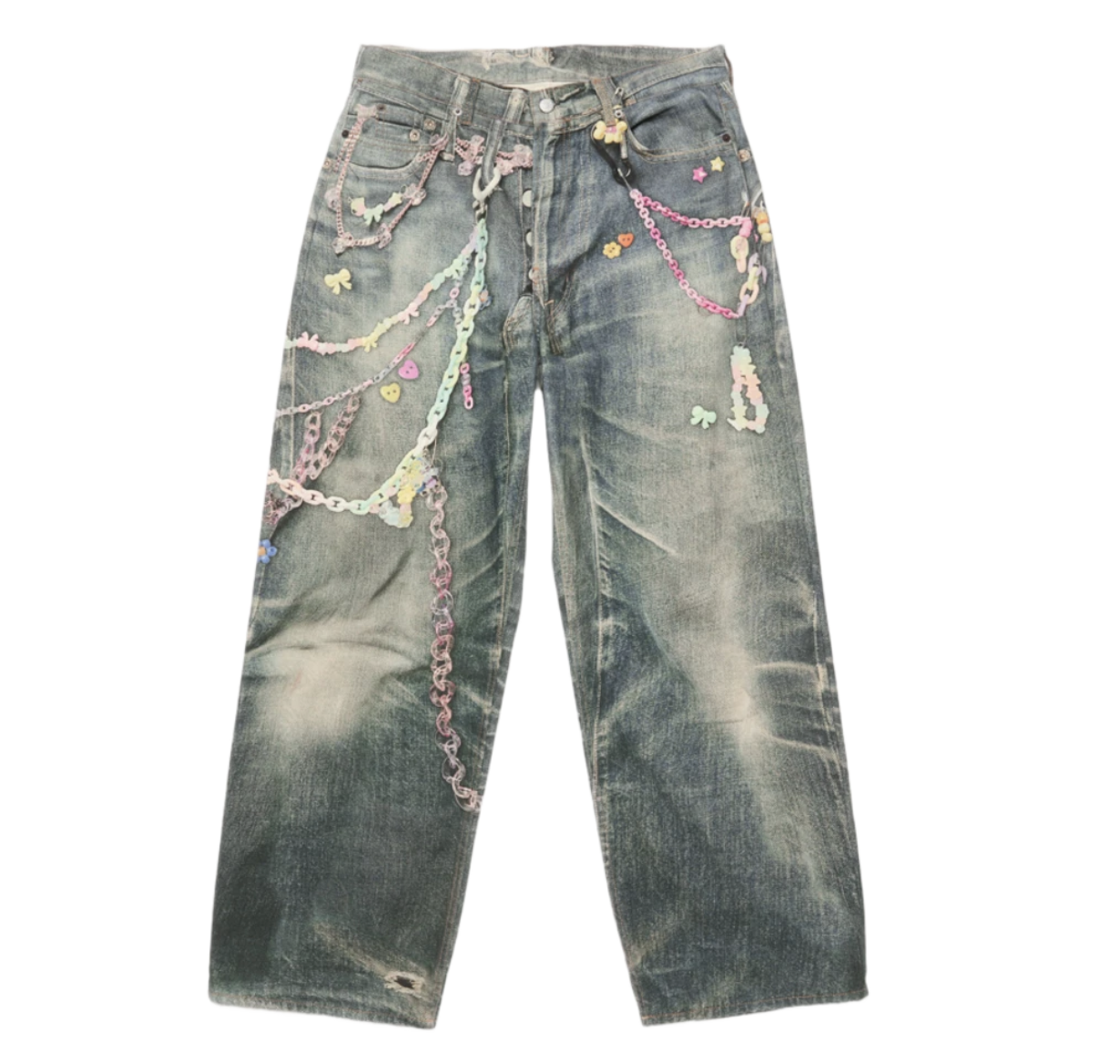 Acne Studios Baggy Fit Jeans 1981M Mid Blue