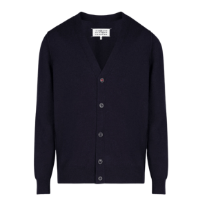 Maison Margiela Cashmere Cardigan Navy