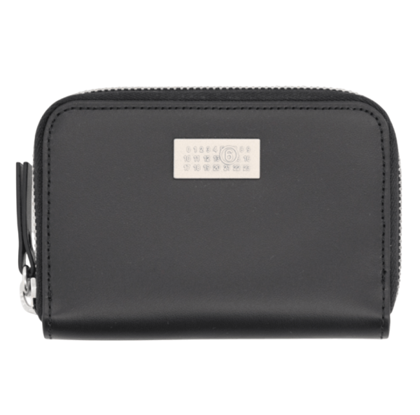 Numeric leather zip wallet