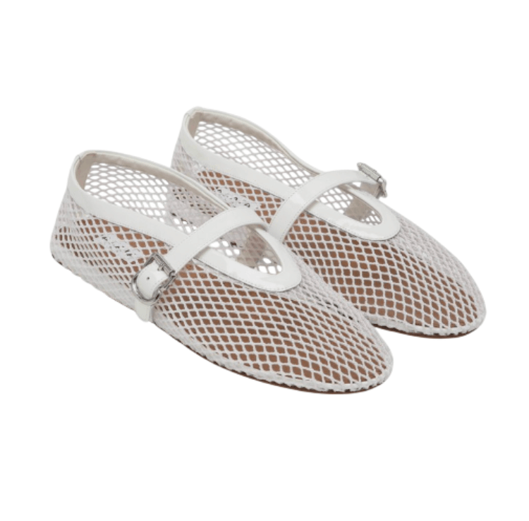 ALAIA  Flat  -  White