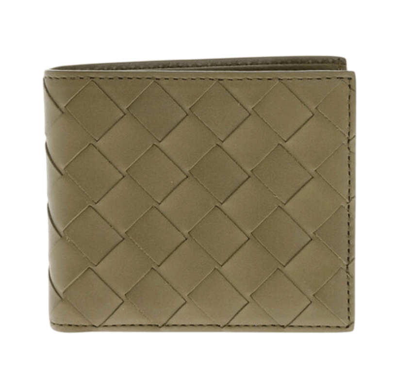 Bottega Veneta Intrecciato Bi-Fold Wallet  - Green