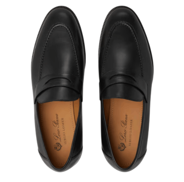 (W) Sergio Loafer Calfskin Black