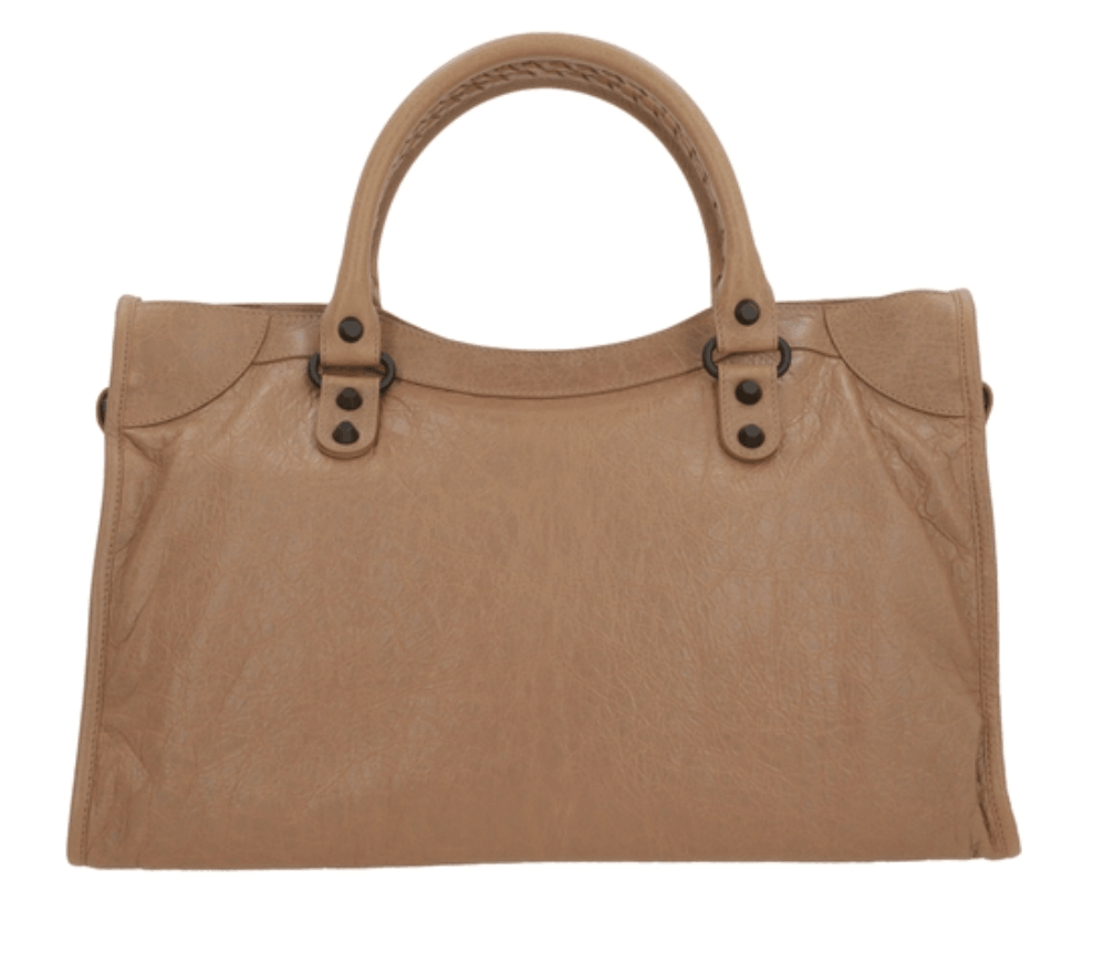 Balenciaga Leather Medium Le City Handbag