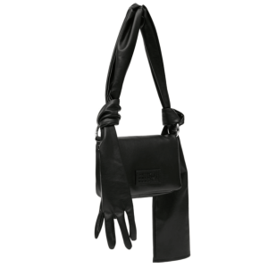 Mm6 Maison Margiela Black Shoulder Bag
