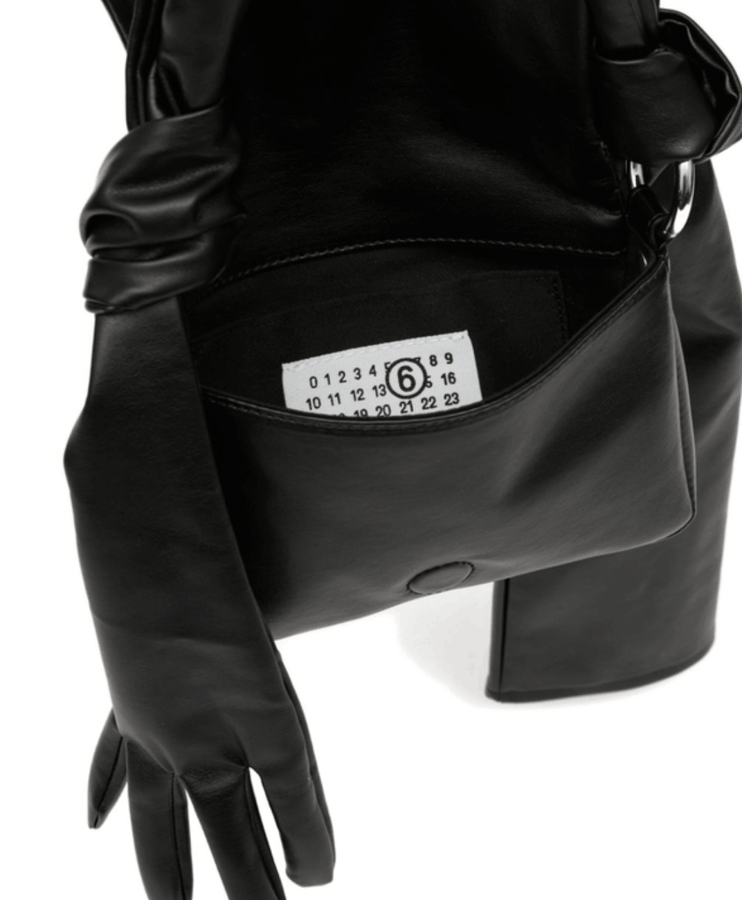 Mm6 Maison Margiela Black Shoulder Bag