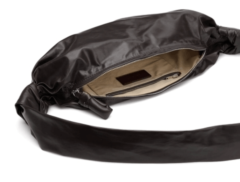 Lemaire Croissant Soft Small Bag in brown