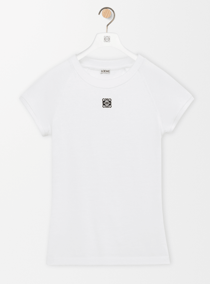 Small fit T-shirt in cotton blend