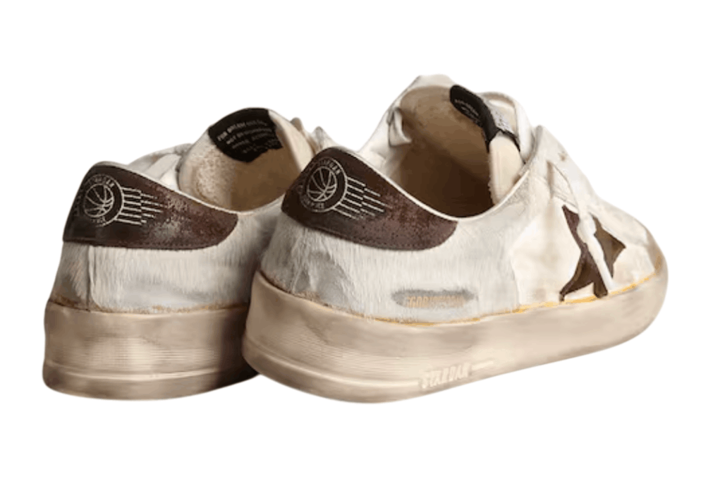 Golden Goose Stardan Sneakers White Brown