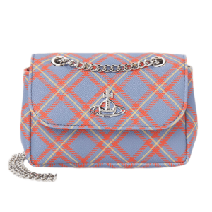 Vivienne Westwood Small Purse Chain Cross Bag Blue