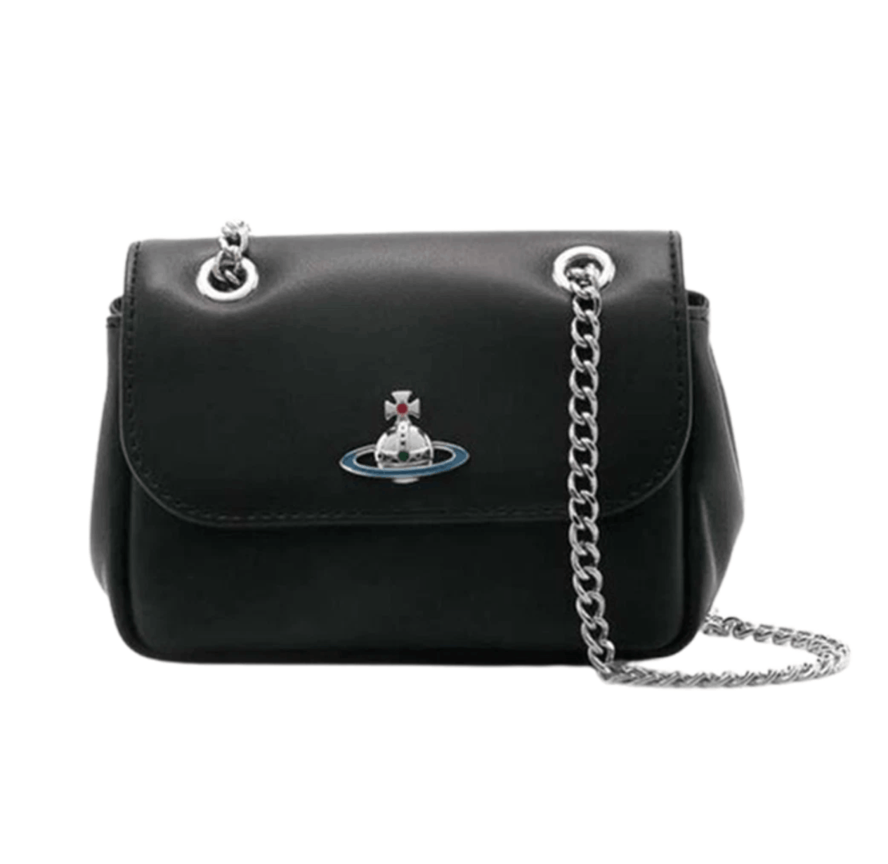 Vivienne Westwood Purse Small Chain Bag Black