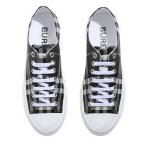 Burberry Check Nylon Blend Sneakers Thicket 
