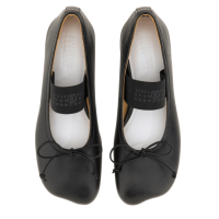 (W) MM6 Maison Margiela Anatomic Numeric Ballerinas Black