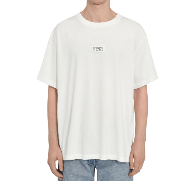 Cotton Crew-Neck T-Shirt White