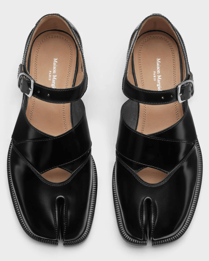 Maison Margiela Tabi leather sandals