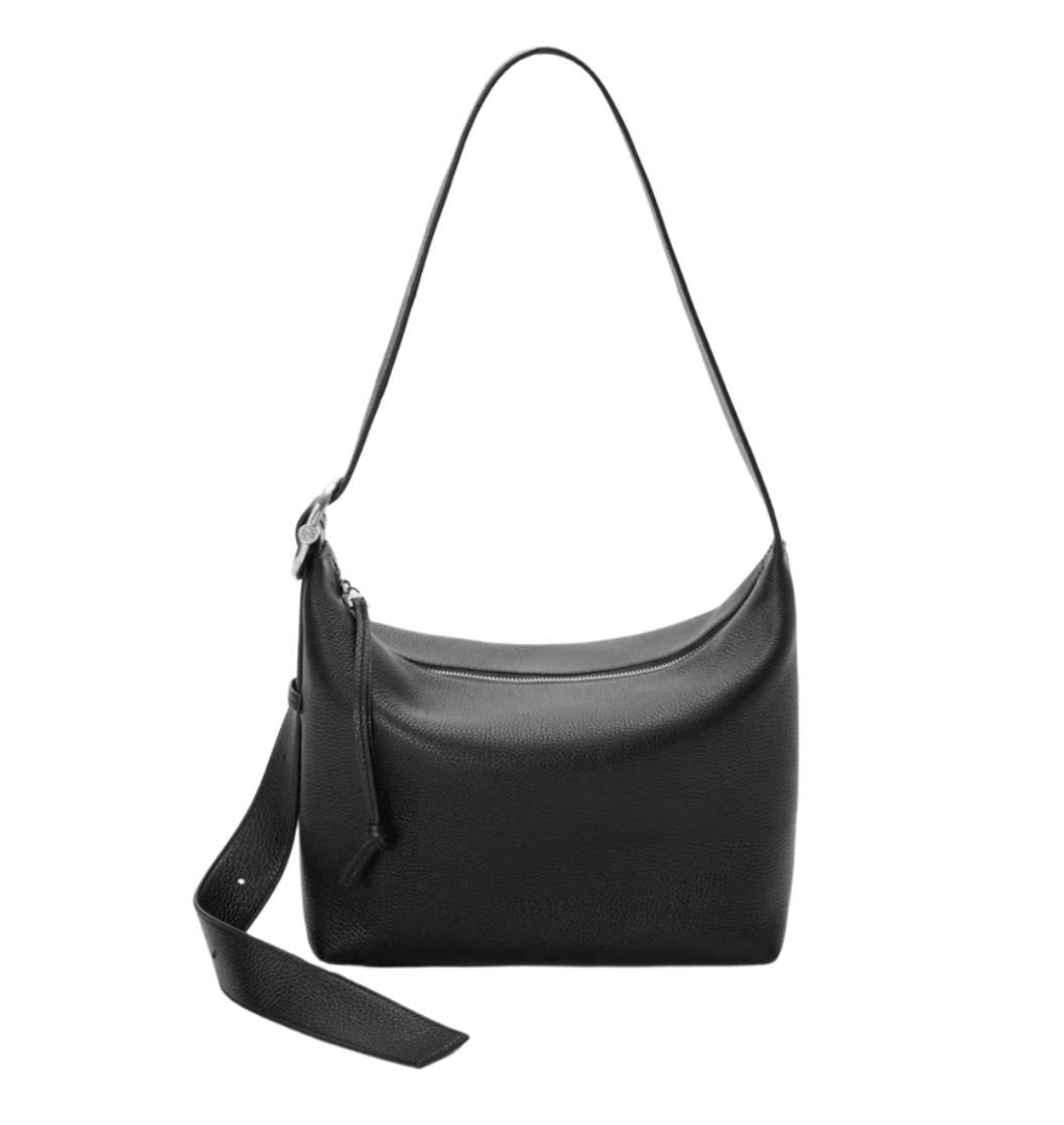 Loop Hobo in Flexible Grain Calfskin 