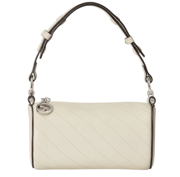 Gucci Blondie Mini Shoulder Bag White Leather