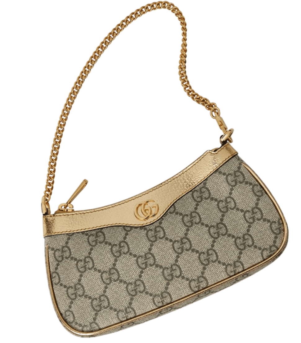 Gucci Ophidia Mini Bag Beige Ebony Supreme