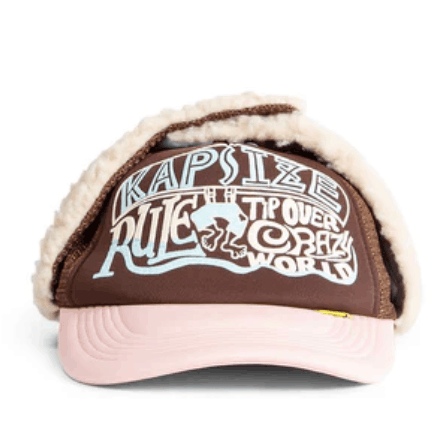 Kapital Kapsize Rule Pt Lumber Truck Cap Brown Pink