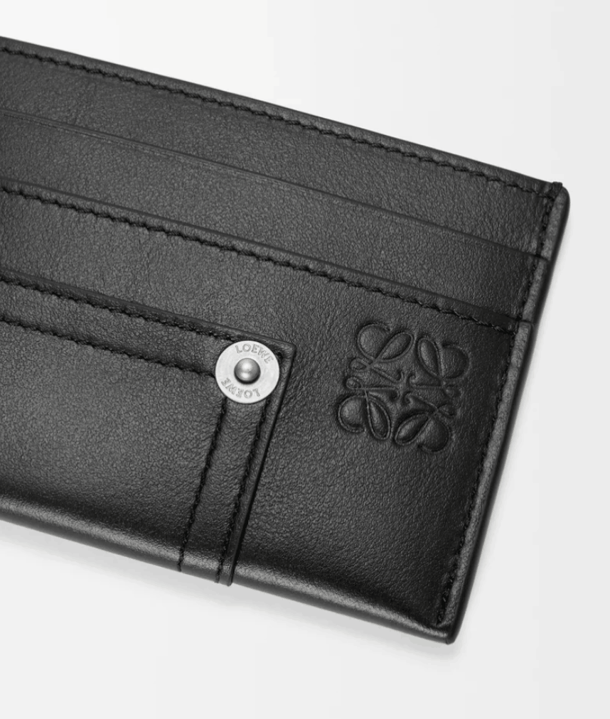  Fanta Plain Cardholder in Shiny Calfskin 