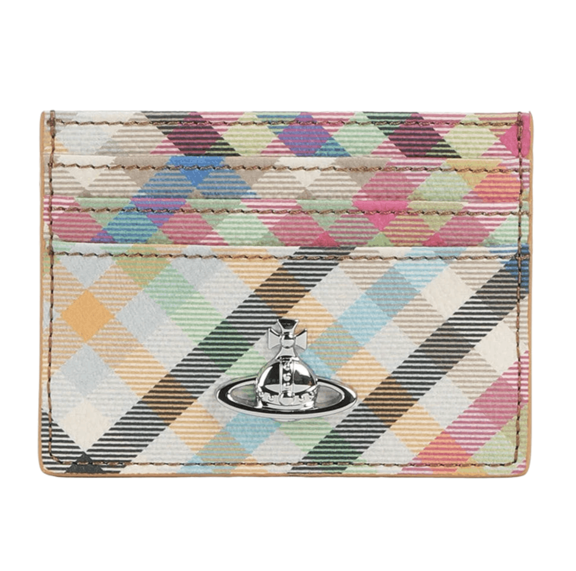 Vivienne Westwood Slim Credit Card Holder Multicolor