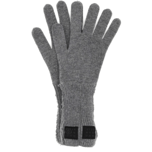 MM6 Maison Margiela Grey Gloves