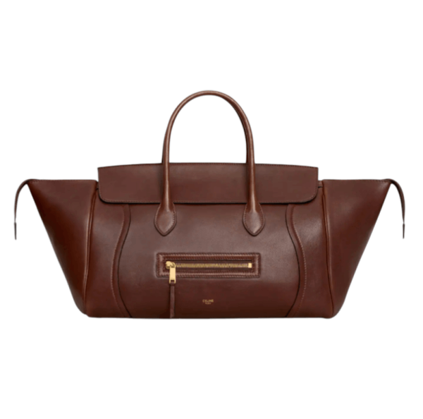 MEDIUM NEW LUGGAGE IN SUPPLE SHINY LAMBSKIN 