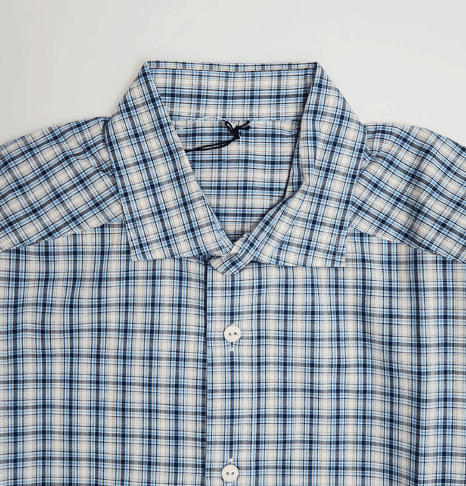  Claude Shirt in Blue Check