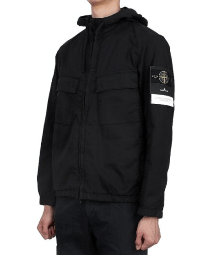 42610 Supima® Cotton Twill Stretch-TC Hooded Jacket 