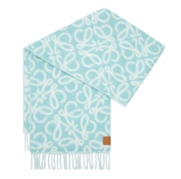 Anagram scarf in alpaca & wool 