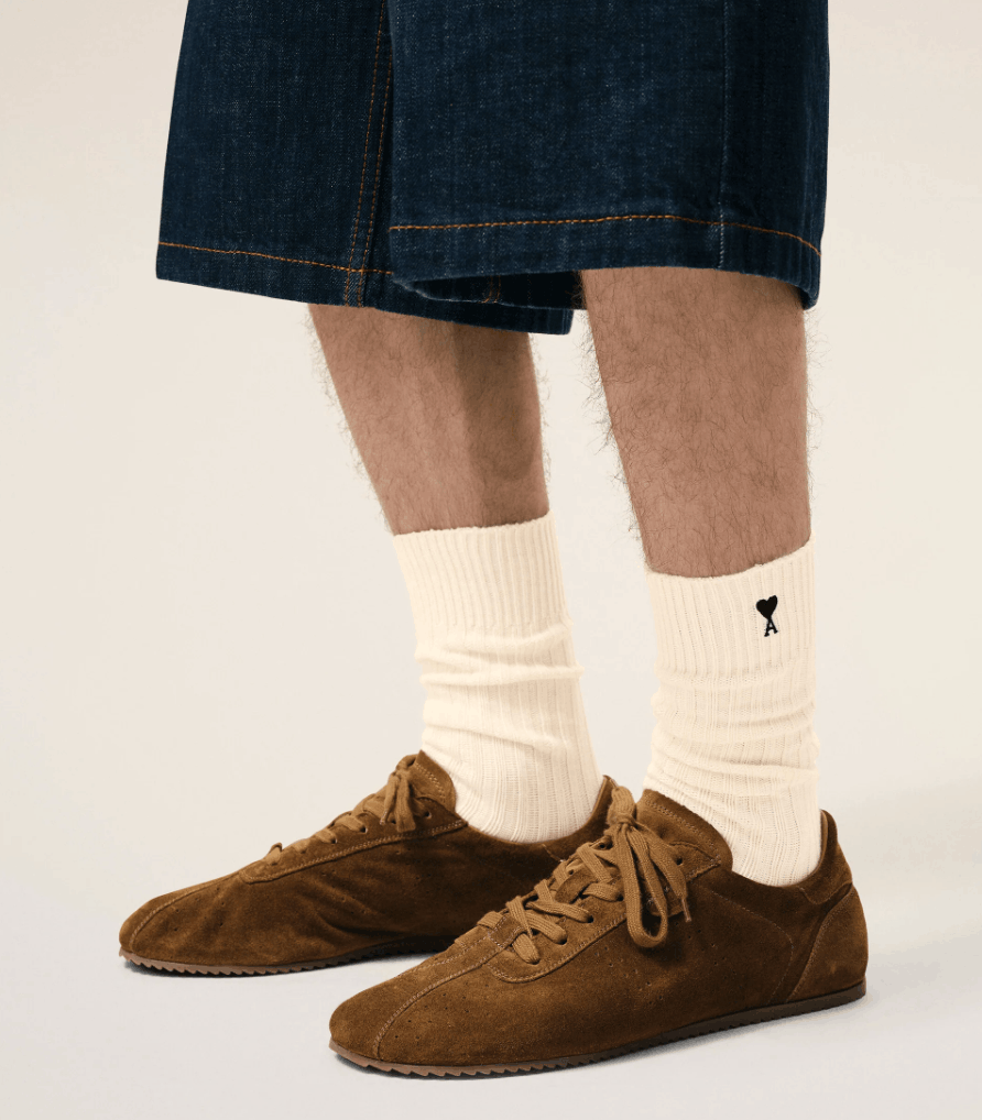 OFF WHITE White Cotton Three Pack Ami De Coeur Socks