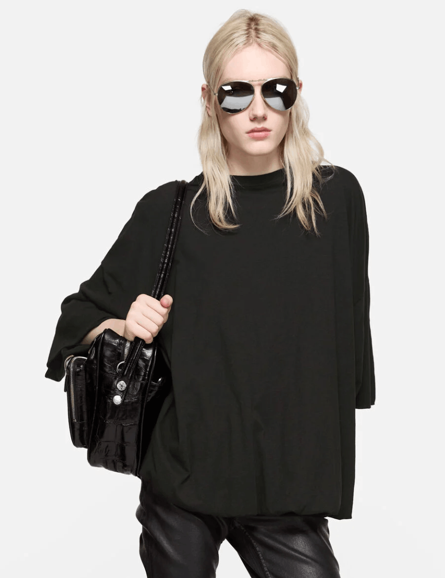 Gathered logo t-shirt