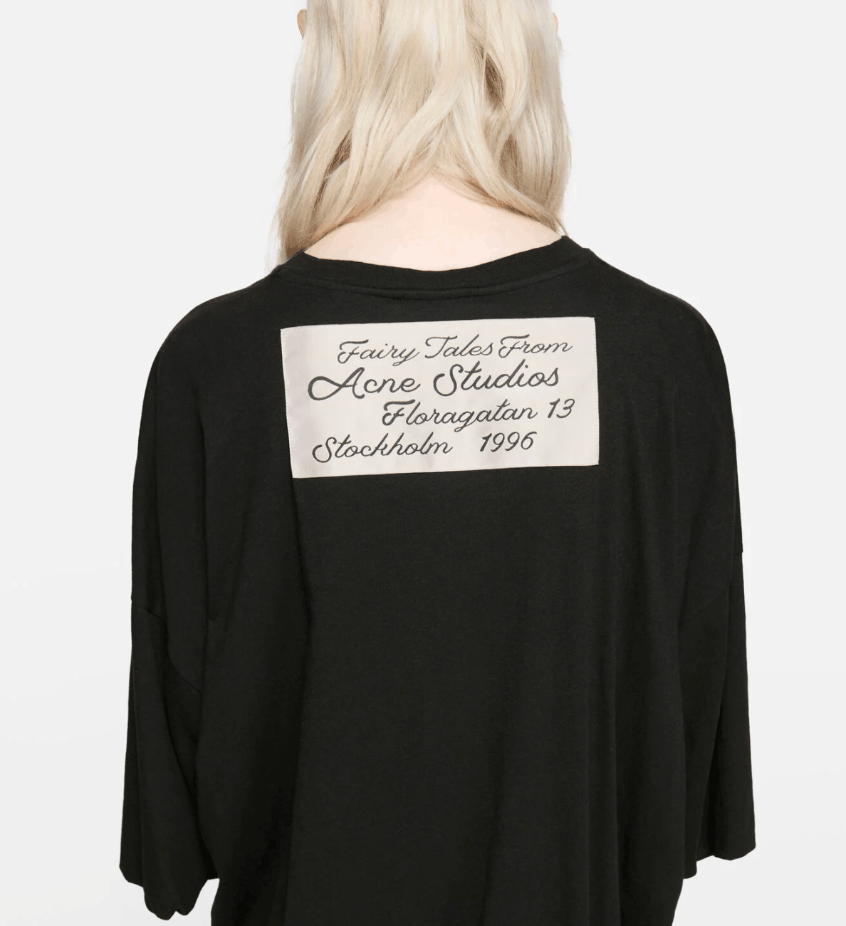 Gathered logo t-shirt