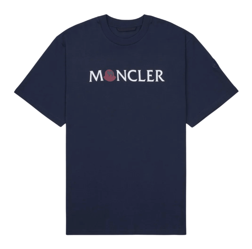 Moncler Short Sleeve T-Shirt Navy - 25SS