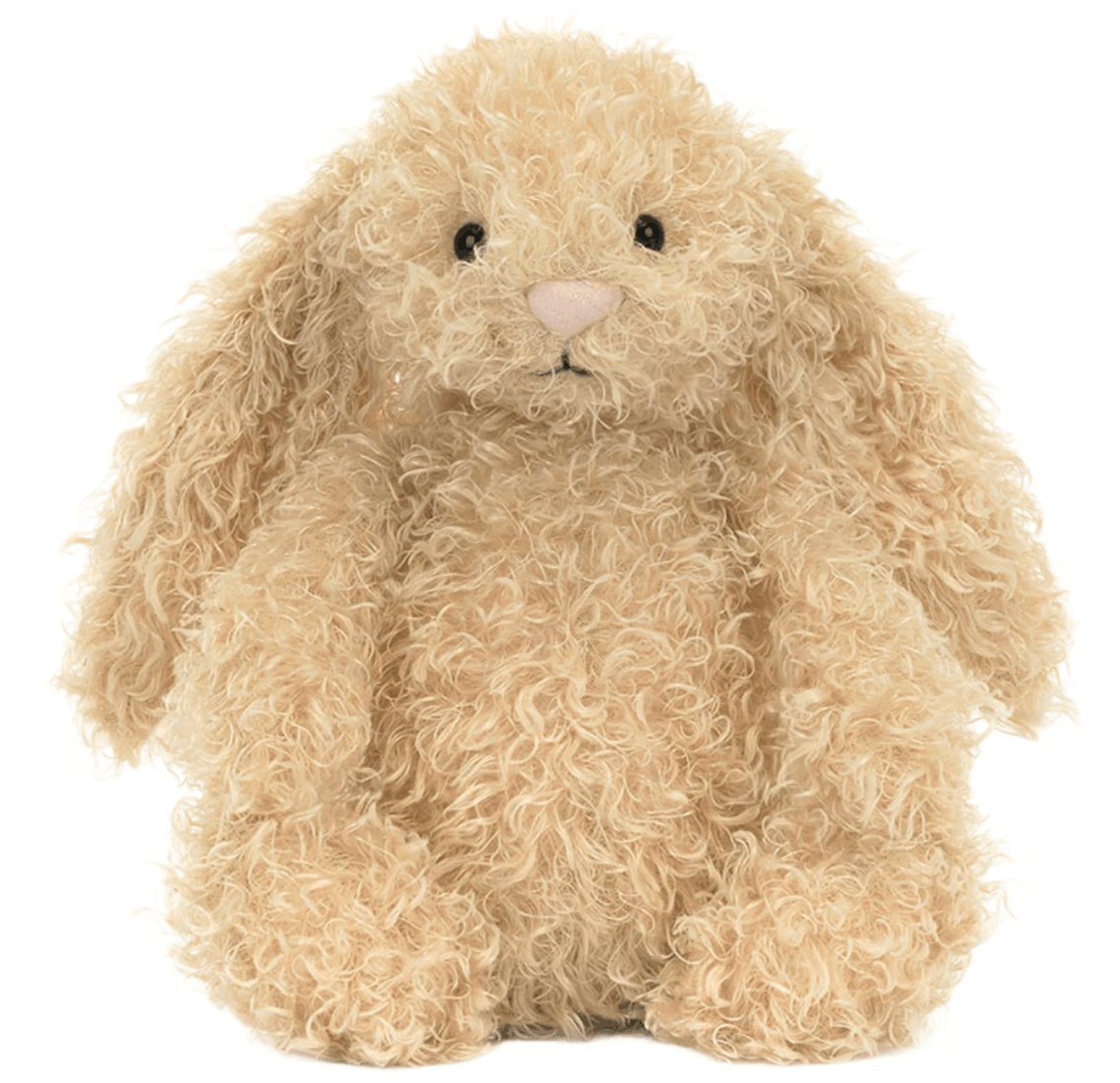 Jellycat Bashful Luxe Bunny Curly Medium Cream