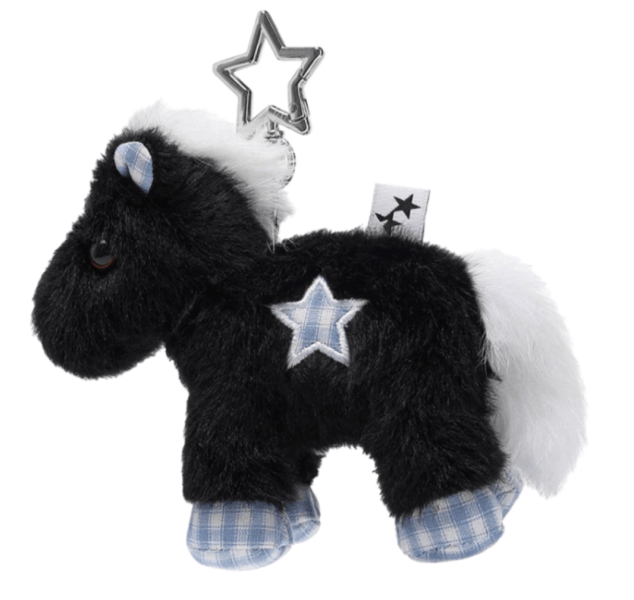 CAVISH Star Pony Keyring Black