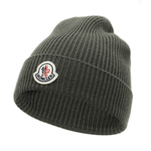Moncler Wool Beanie Olive Green 
