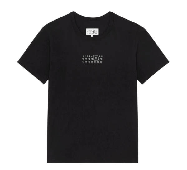 MM6 Maison Margiela Numeric T-Shirt Black