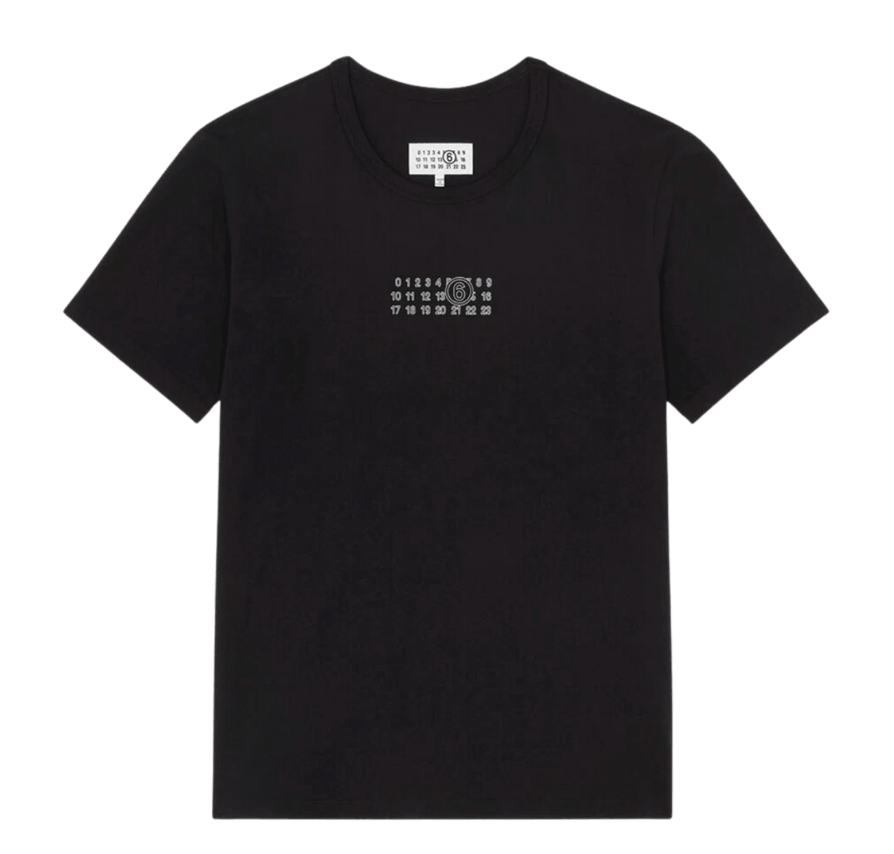 MM6 Maison Margiela Numeric T-Shirt Black