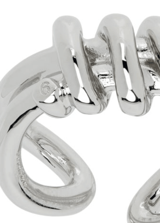 MM6 Maison Margiela: Knotted Ring
