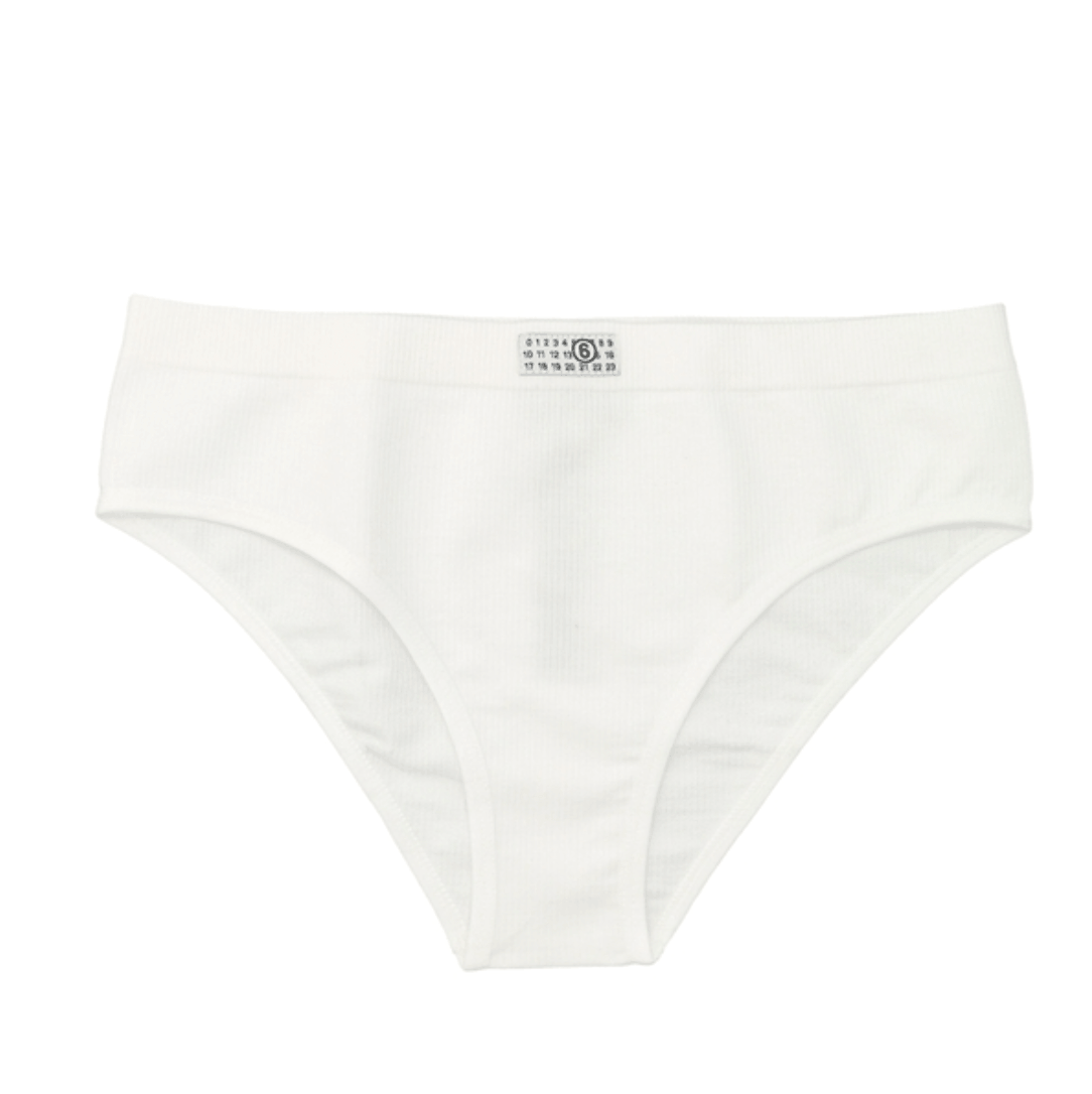 White Cotton briefs MM6 Maison Margiela