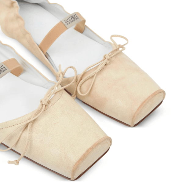 Square Toe Ballerina MM6 S66WZ0037 P7706HB496