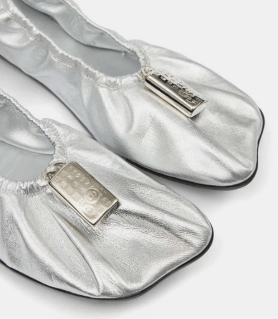 Mm6 maison margiela Ballet flats with charm details