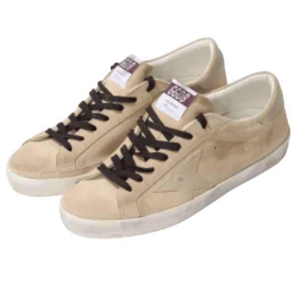 BEIGE LEATHER STAR SUPER-STAR